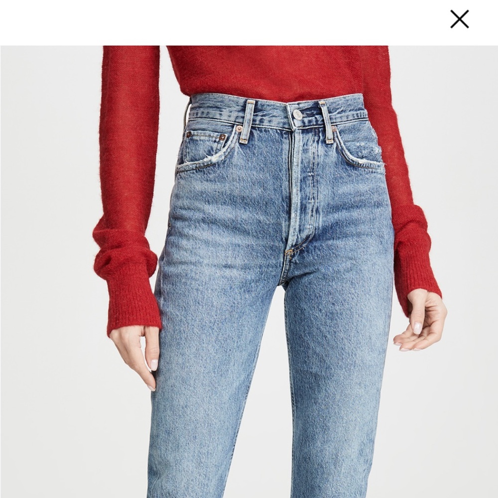 Agolde Riley Crop Jeans size 28